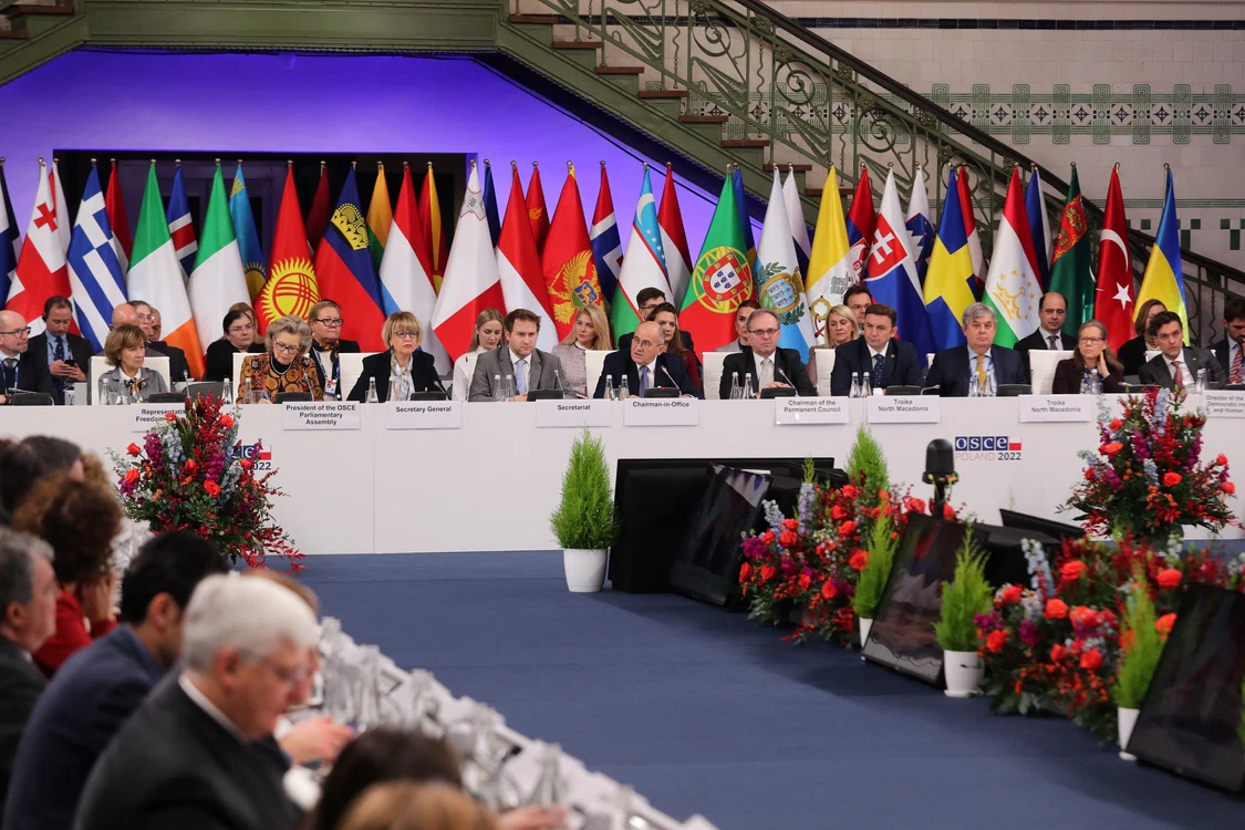 Reuniune OSCE. Foto: EPA-EFE