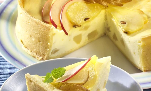 tarta cu branza si pere jpeg