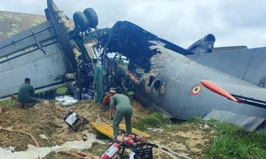 Avion prăbușit în India FOTO X / @SoftWarNews