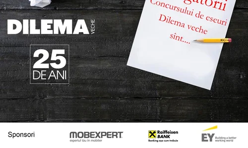 Cîștigătorii Concursului de eseuri Dilema veche jpeg