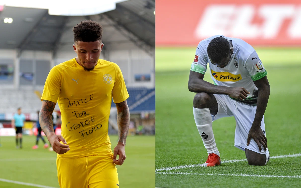 Fotbalistii și-au arătat sprijinul pentru George FloydFoto: Guliver/ GettyImages
