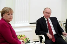 Angela Merkel și Vladimir Putin (foto: kremlin.ru)