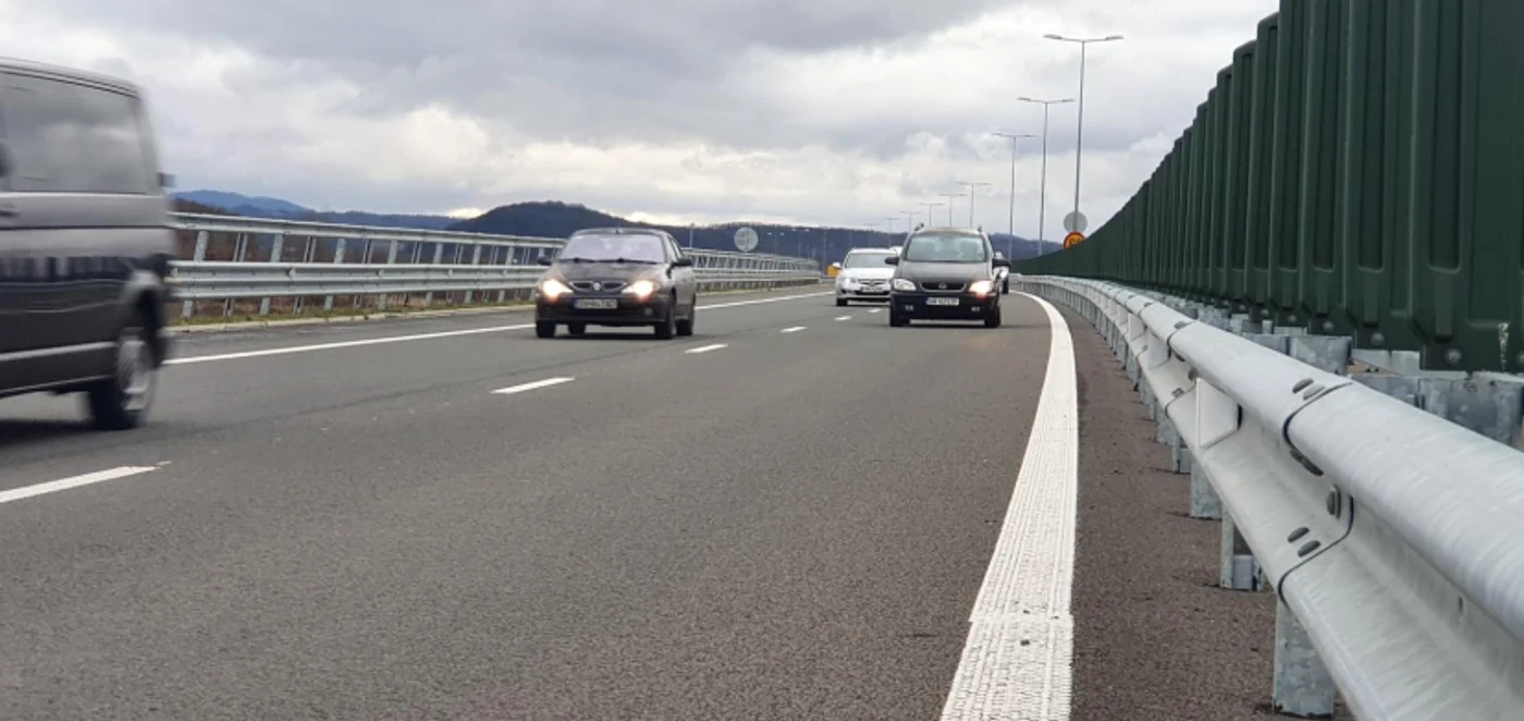 Lucrările de consolidare în zona Dealului Oiejdea s-au finalizat Foto: CNAIR