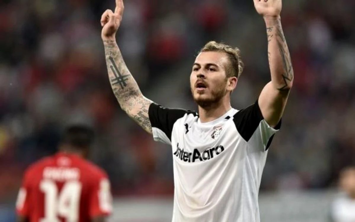 Alibec a dat o pasă de gol cu călcâiul şi a înscris al treilea gol în partida care o readuce pe Astra Giurgiu în fruntea Ligii 1