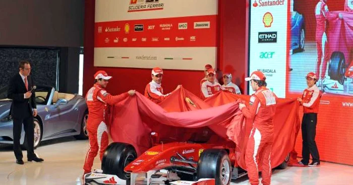 Ferrari şi-a lansat noul monopost pentru sezonul 2010