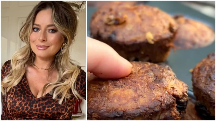 Laura Cosoi oferă rețeta brioșelor pe care le pregătește. Foto: colaj Click!