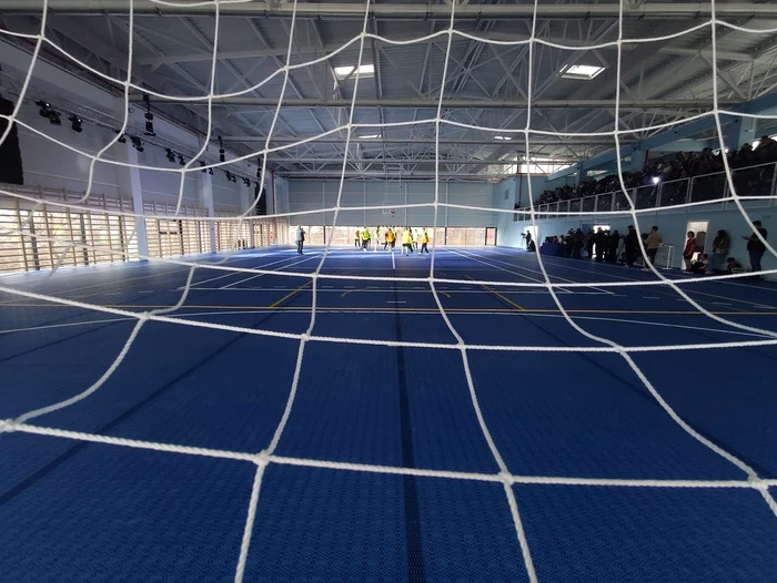 Sala de Sport din Jurilovca FOTO: Călin Gavrilaș