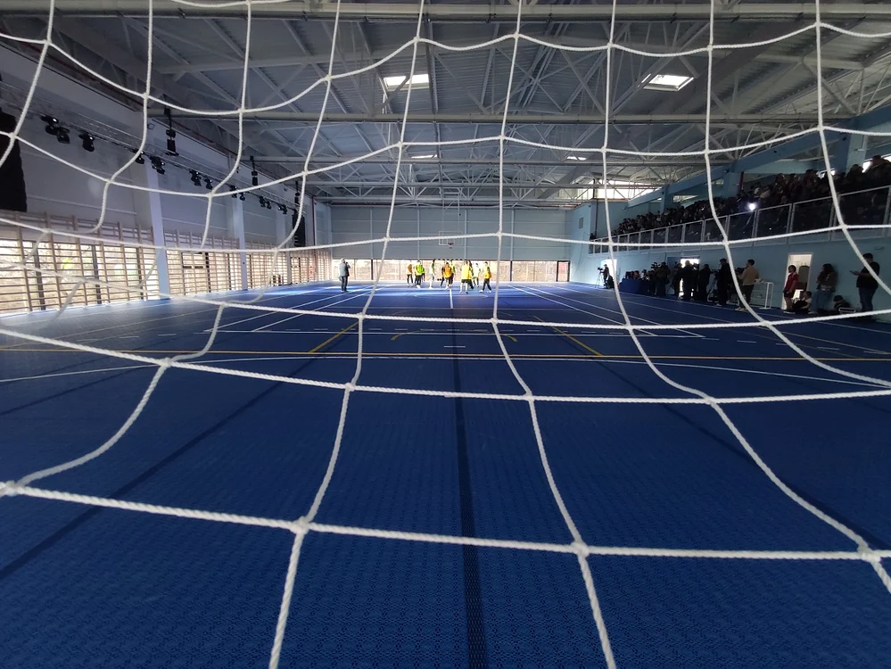 Sala de Sport din Jurilovca FOTO: Călin Gavrilaș