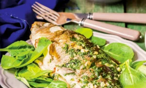 craap la cuptor cu sos de usturoi jpg