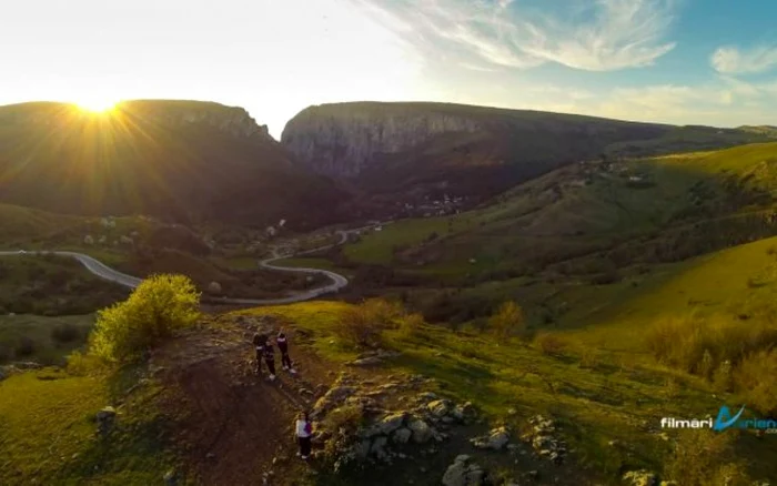 Cheile Turzii de sus FOTO: FilmăriAeriene