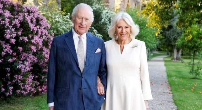 Regele Charles şi soţia sa Camilla, la Nunta de porţelan. Foto Instagram Buckingham Palace