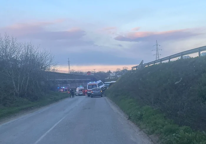 Accident în județul Prahova Foto: Actualitatatea Prahoveană