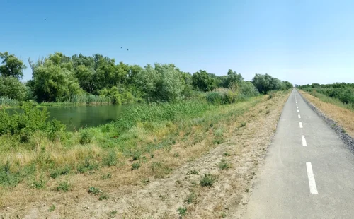 Cum arată pista de biciclete Timişoara-Zrenjanin pe partea sârbească FOTO Bartha Csaba