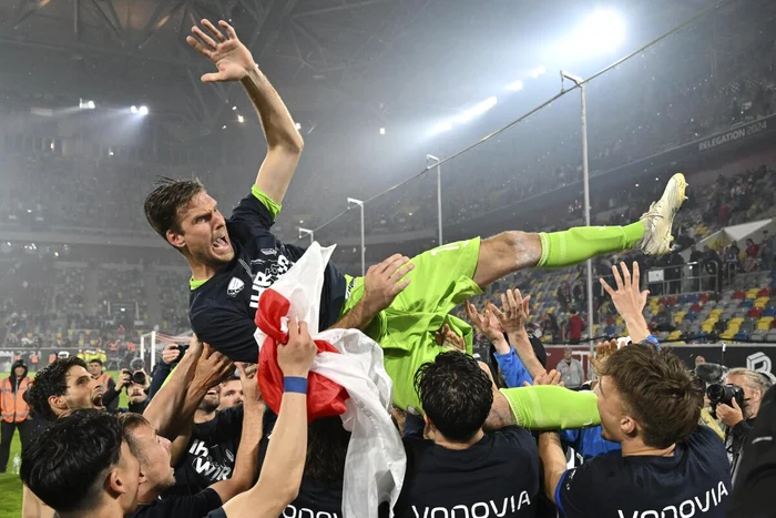 Andreas Luthe, portarul celor de la Bochum, a fost eroul serii. FOTO: Platforma X
