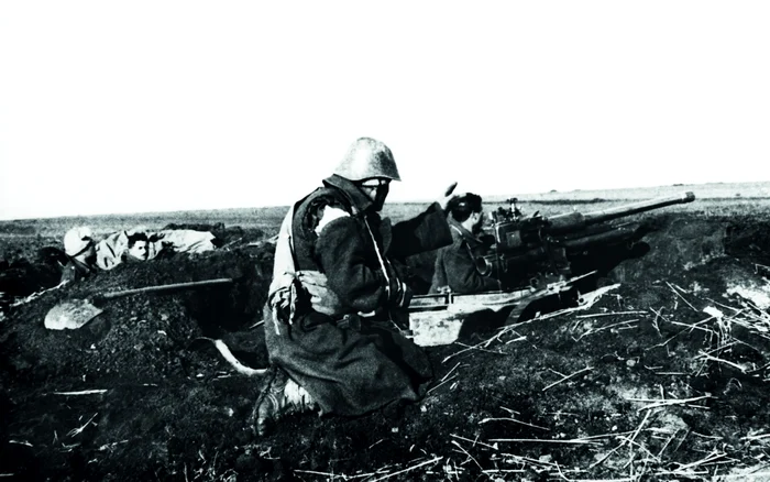 Soldații români au dus lupte acerbe și pe frontul din Vest, în Ungaria și Slovacia (© Getty Images)