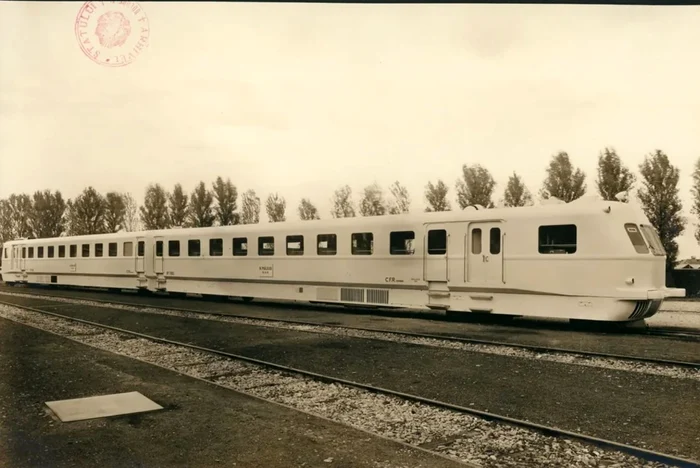 Tren Malaxa. Foto: Arhivele naționale