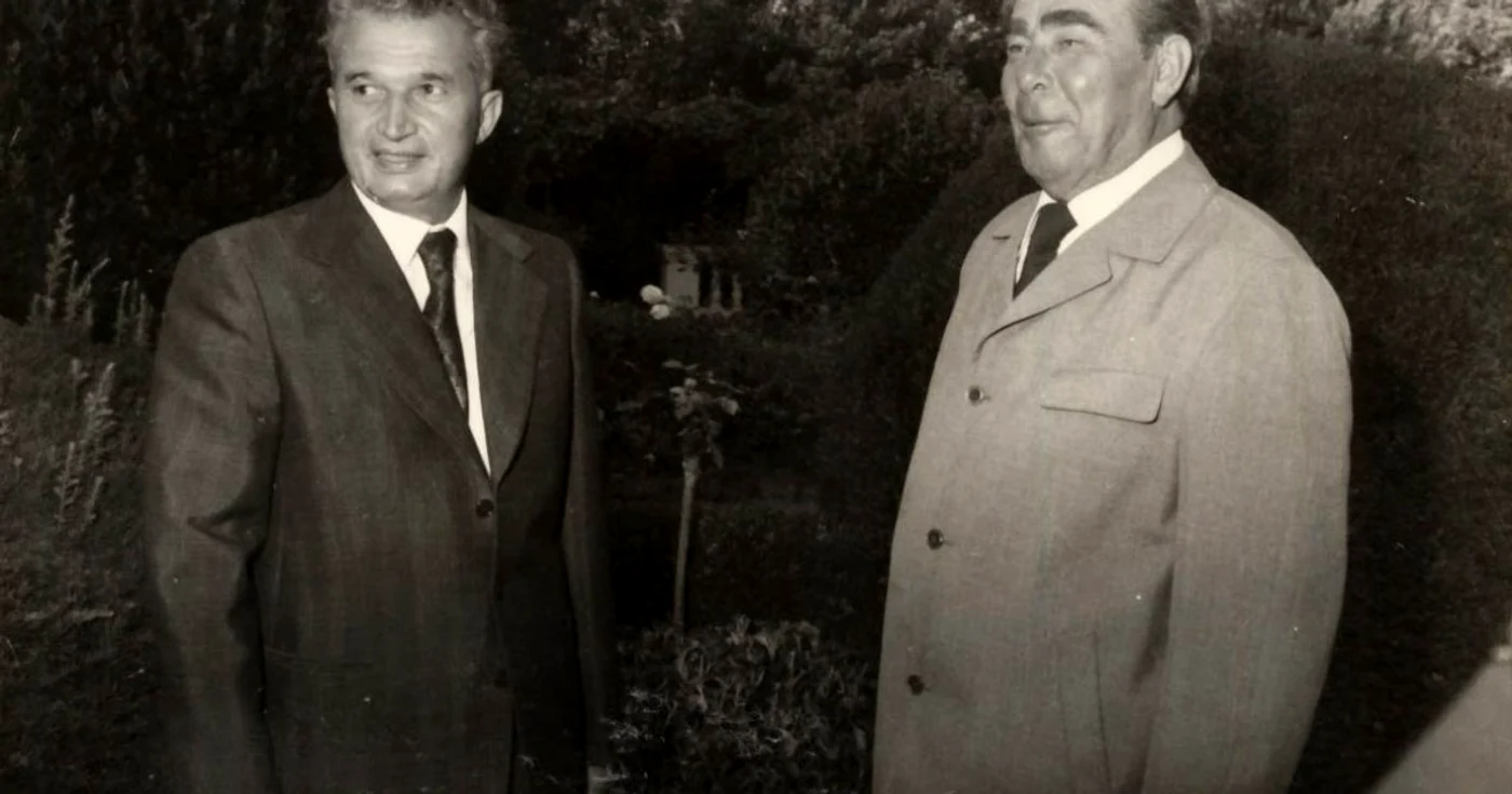 Abia după câţiva ani relaţiile între Ceauşescu şi Brejnev s-au normalizat. Cei doi s-au întâlnit în Crimeea, în 3 august 1976 FOTO: Fototeca Online a Comunismului Românesc