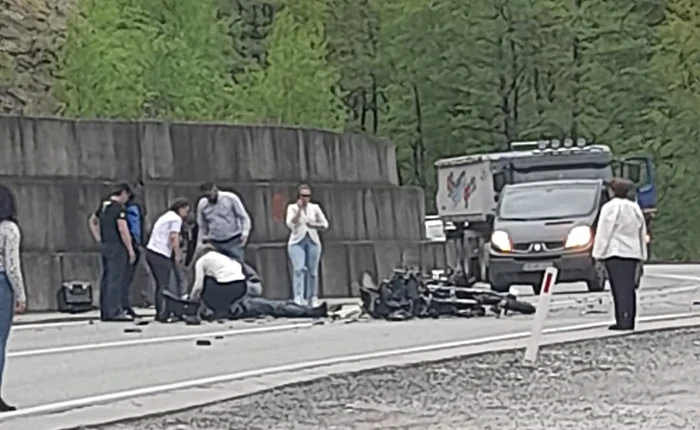 Motociclistul ceh nu a mai putut fi salvat Foto: Facebook