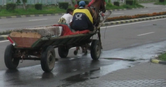 Suceava: O minoră a scăpat ca prin minune după ce a fost călcată de căruţă