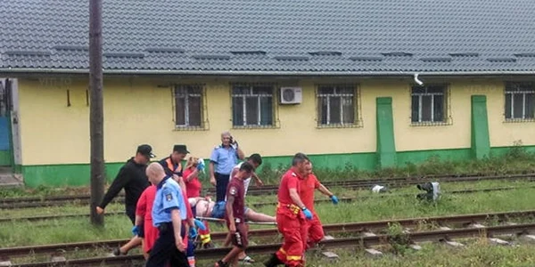 accident calea ferata