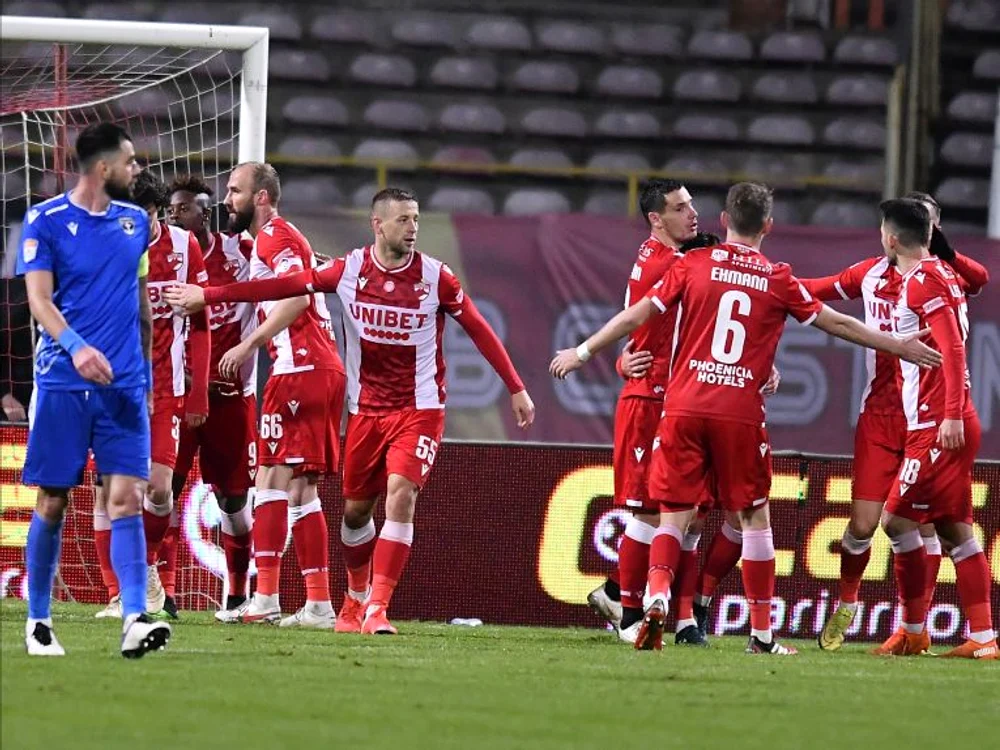 
    Dinamo a câștigat primul meci pe teren propriu din actualul campionatFOTO: Sportpictures.eu  
