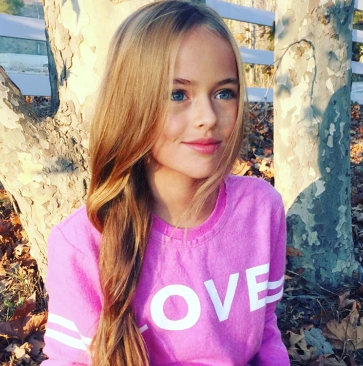 Kristina Pimenova este model de la vârsta de 3 ani