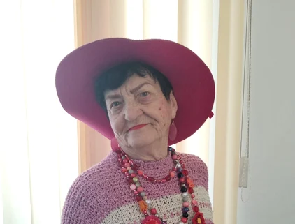 Amaliei-Susana Tușa este studentă l 90 de ani FOTO: Facebook/UBB