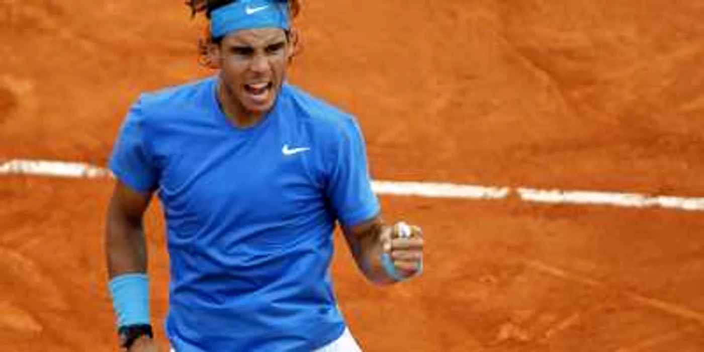 Rafael Nadal, pe zgura pariziană unde a câştigat 6 tiluri.  FOTO: Reuters
