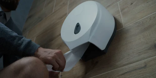 Bărbat pe toaletă FOTO Shutterstock 