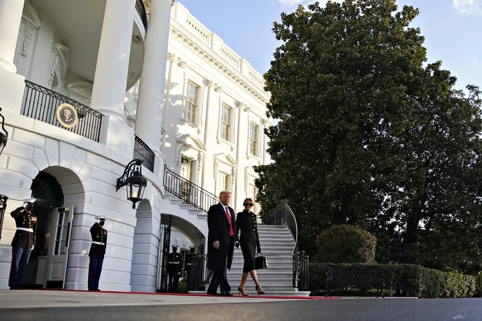 Soții Trump se pregătesc de întoarcerea la Casa Albă FOTO Gettyimages