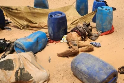 Corpurile victimelor din Sahara au fost descoperite în jurul camionului, unele chiar sub vehicul FOTO X