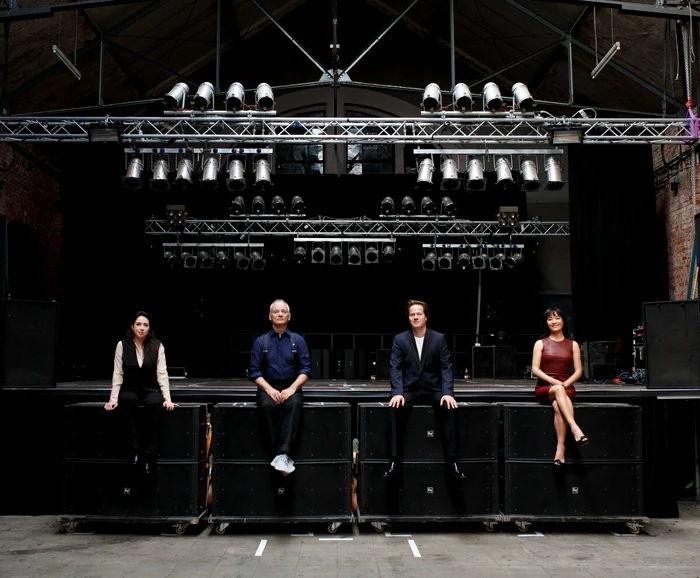 Bill Murray, Jan Vogler, Vanessa Perez & Mira Wang în „New Worlds”
