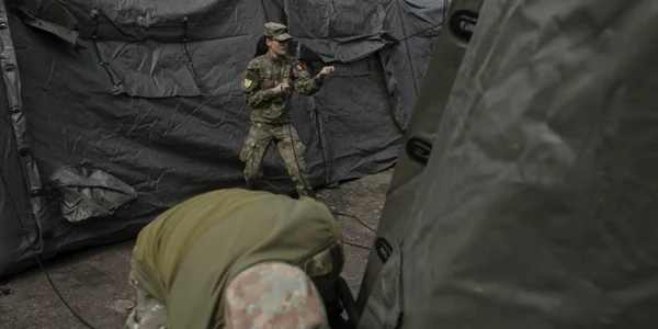 Spital militar ROL 2 - Ana Aslan / FOTO Inquam Photos / Octav Ganea / 20 mar 2020