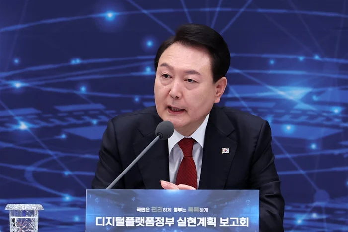 Președintele din Coreea de Sud, Yoon Suk Yeol FOTO: EPA EFE