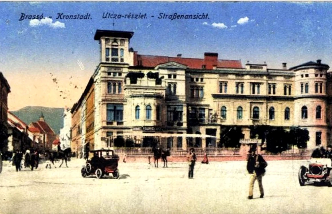 Prima proiecţie de film de la Braşov a avut loc în 5 decembrie 1896, la Vila Kertsch. FOTObiblioteca judeteana