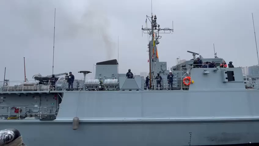 Nava de 70 milioane de euro a Forțelor Navale Române are drone pentru distrugerea minelor, conform unui video.