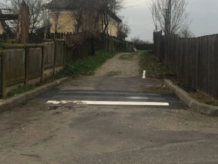 12 treceri de pietoni au fost trasate pe o stradă de 800 de metri din Corabia