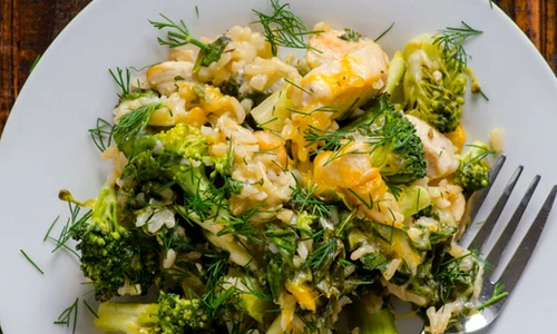 pui cu broccoli si orez jpeg