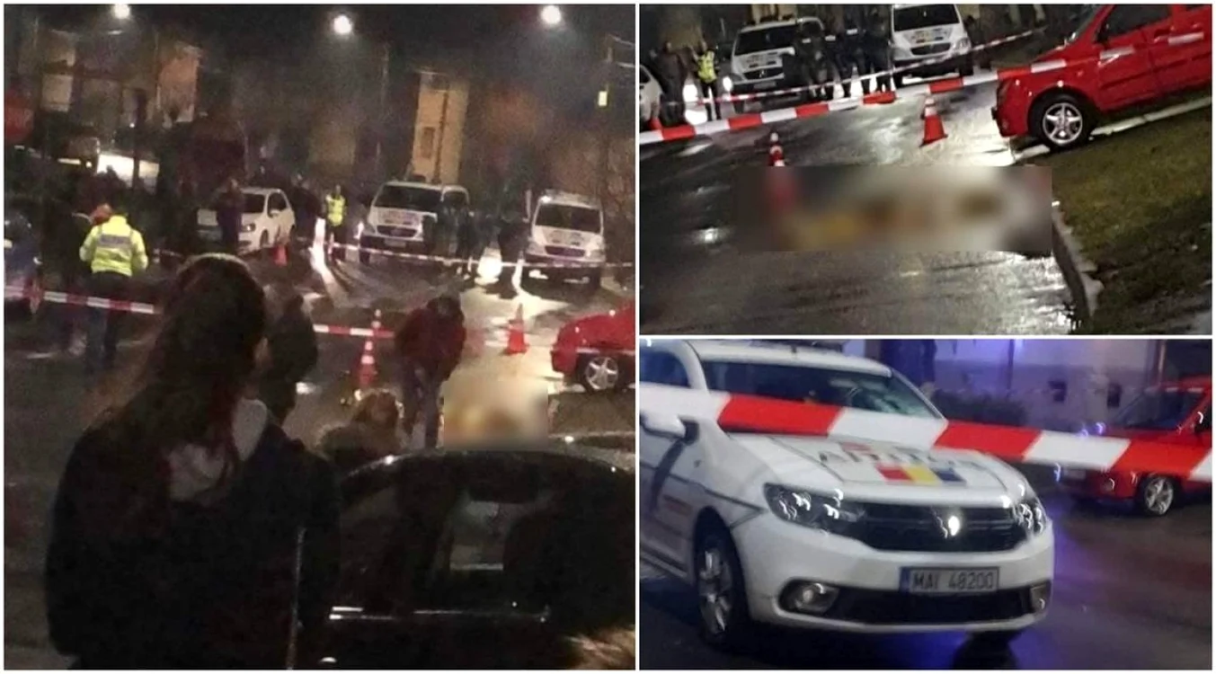 Tânără spulberată de o autospecială de Poliţie în Agnita - Sibiu - a murit pe loc Foto Facebook