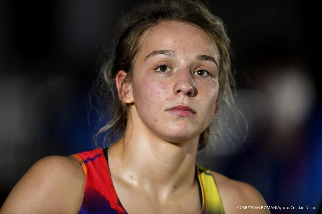 Andreea Ana (lupte). FOTO: COSR / Facebook