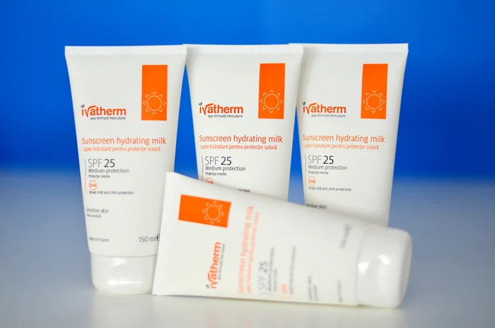 Ivatherm are creme şi spray-uri cu factor de protecţie, pe bază de apă termală Herculane