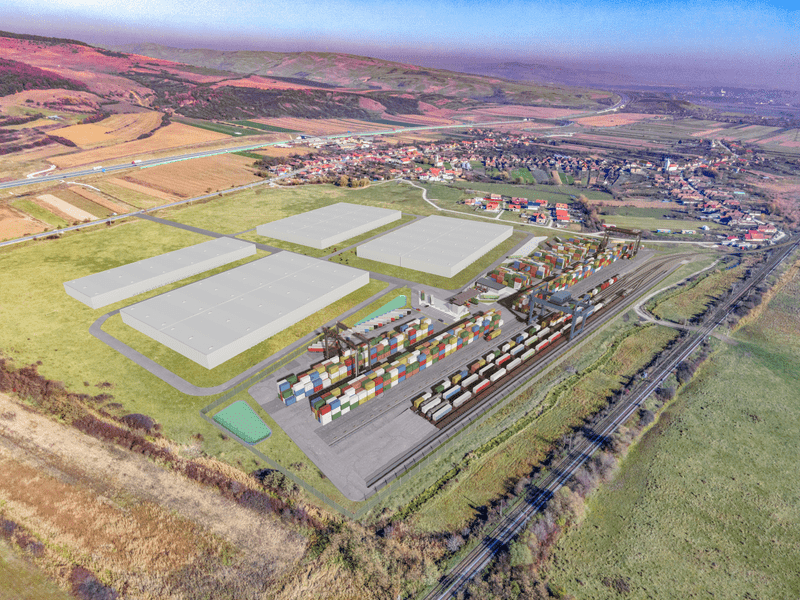 Aiud Intermodal Park România va conecta centrul Transilvaniei cu întreaga lume pentru a facilita transporturile de marfă
