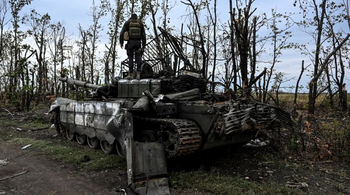 Soldat ucreainean implicat în contraofensiva din Harkov FOTO Profimedia