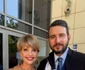 Marina Almășan și avocatul ei, Adrian Culculis, la Tribunalul București  