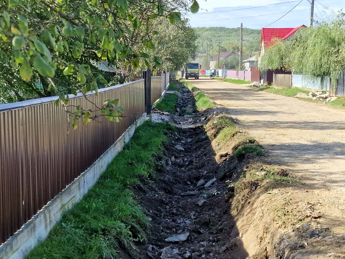 Lucrări de reabilitare la Corni FOTO Cosmin Zamfirache