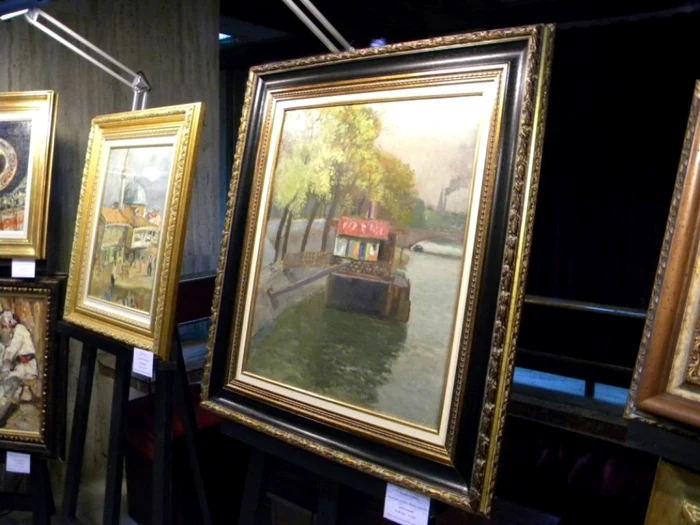 Expoziţia de tablouri ale pictorilor celebri va fi deschisă la Central Plaza Hotel FOTO arhiva Adevărul