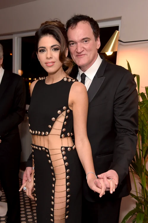 Daniela Pick și Quentin Tarantino, la petrecerea Cannes