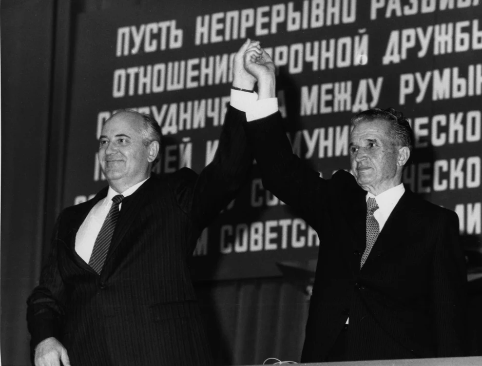 ceausescu gorbaciov