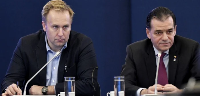 Victor Costache şi Ludovic Orban nu mai fac echipă Foto: Mediafax