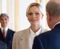 Charlene la investirea noului ambasador